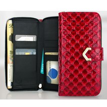 B투엠 갤럭시노트4 N910/N916 - 닉페퍼 퀼팅 에나멜 다이어리 지갑 케이스