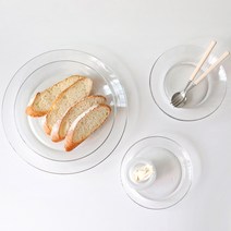 카모메키친 Duralex 리스 접시 4type 내열유리 접시, 19cm, 1개