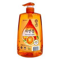 자연퐁 비린내 걱정없는 오렌지 주방세제, 1kg, 3개