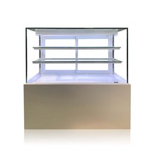한성 쇼케이스 냉장고 마카롱 케익 카페 제과 냉장 900, 주백색(아이보리), 화이트펄