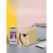 자동 네일아트 기계 프린트 가정용 3D 웨어러블 손톱, 화이트 Q3 아이보리 화이트 표준 패키지