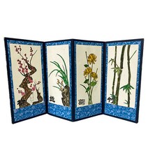 (TD) 하비 전통 병풍 만들기-1인세트 조소수업 미술수업 점토놀이 DIY클레이 클레이만들기, 초충도, 초충도