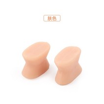 무지외반증 발가락교정 새끼발가락 발가락링 휜발 외반 모지 스플리터 분리 패드, 한 사이즈, 여성 사이즈 M 3쌍