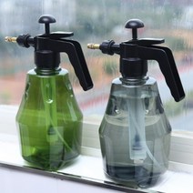 1.5L 대용량 고성능 세척 압축 분무기 강력 수압 화분 방역 소독 손 세차 사용, 그린