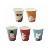 무민 5종 컬러 종이컵 9oz 5종 x 10p, 3개, 10개입
