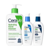 세라비 CeraVe 데일리 스킨케어 클렌저 데이 나이트 모이스처 크림 세트