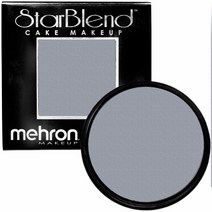 Mehron Makeup 스타블렌드 케이크 (56.7g/2온스) (블랙) 334345, Monster Grey