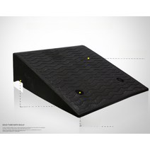 계단 매트 문지방 경사 매트 도로 치아 가정용 고무 도로 경사 자동차, 55. 50x80x13