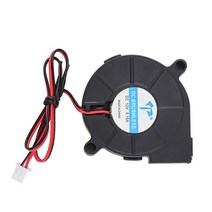 송풍기 낙엽 3D 프린터 냉각 팬 5015 DC 5V 12V 24V 원심 공기 50x50x15mm 용 냉각기 터보 소형, [02] 12V Air blower