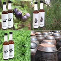 전통 발효 까마중효소 솔잎청 몸에좋은효소 액상발효효소, 까마중 효소 500ml