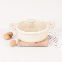 뉴메이슨 프리미엄 논스틱 냄비 전골 24cm, 단품, 아이보리