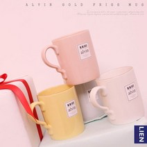 앨빈 골드 프리그 머그세트 4p.리엔, 핑크4p