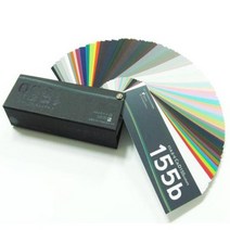 한국색채 KS표준색 C&D 155B 6x17.5cm 004277 - 표준색상표, 상세페이지 참조, 단품