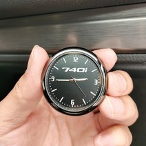 자동차 악세사리 차량용 시계 쿼츠 빛나는 내부 스틱 온 디지털 BMW E23 E32 E38 E65 E66 F01 F04 G11 G12 725i 730d 750d 200267, 06 For 740i