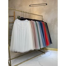 (당일발송)18컬러 엘리시아 쉬폰 샤 밴딩 스커트