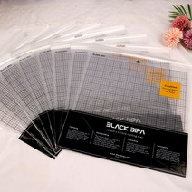 실루엣 카메오 호환 커팅매트 블랙비파 12in x 12in