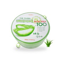 더플로라 알로에베라 수딩젤 순도100 300ml 보습 진정 수분크림, 단품