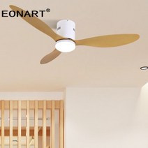 실링팬 천장 선풍기 52 인치 장식용 DC 팬 조명이없는 리모컨 포함 검정색 ABS 조명 220v Ventilador De Techo, WH YL with lamp_52 inch | 220-