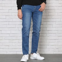 위드진 남자청바지 캣브러시 스판 워싱-3 데님