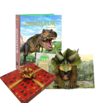 선물포장 실감 나는 공룡 팝업북 Dinosaur, 1세트