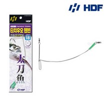 HDF 타치우오 텐빈 HA-3051 갈치 텐빈채비 편대 채비, 24cm, 1개