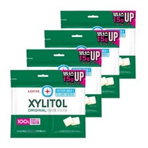 롯데 자일리톨 오리지날 트윈 115g 4개