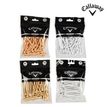 캘러웨이 골프티 나무티 우드 화이트컬러, 70mm, 화이트