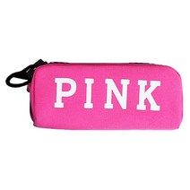 지에스나인 빅지퍼 컬러필통 핑크, 1개