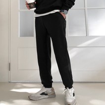 가비진 남성용 겨울을 따뜻하고 편안하게 기모 밴딩 조거 팬츠 바지