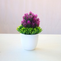 인테리어 인조 식물 나무 화분 실내 홈퍼니싱 거실 책상장식 아이디어 조화 모조화 식물 화예 분재 장식, 21 [솔잎 파인애플 연꽃]