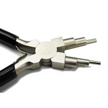 전선탈피기 탄소강으로 DIY 쥬얼리 와이어 랩핑 펜치 6 단계 루핑 성형 제작, 한개옵션0