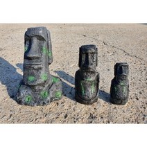 모아이석상 장식품 대