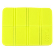 접이식 등산캠핑방석 휴대용방석, 연두