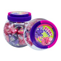 ROSCELA 베리베리젤리 포도+딸기 90개입, 414g, 1개