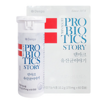 크리스찬한센 덴마크 프로바이오틱스 스토리 60캡슐 + 마법의 청소박사 증정, 61.2g, 6개