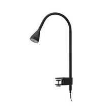 이케아 집게조명 책상스탠드 미니스탠드 조명 독서등 무드등 NAVLINGE 네블링에 무드조명, 벽부착형 블랙