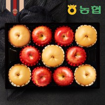 [대구경북능금농협] [농협] 프리미엄 안동 사과+배 혼합 선물세트 특호 4.7kg (6입+, 상세 설명 참조