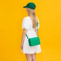 기타 언더크로스 사각 크로스백 미니 그린