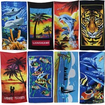 비치타올 비취타올 대형 그림 캐릭터비치타올 비치타월, 3.랑카위