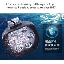 전기 자전거 자전거 led 빛 24v 36v 48v 15w e 스쿠터 자전거 방수 전면 조명 전기 자전거 오토바이 헤드 라이트