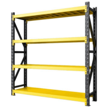 조립식 중량랙 철앵글 파레트랙 수납 보관 다층 선반, 5단 80x40x160cm