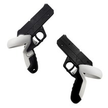메타버스교육 스마트글라스 컴퓨터vr oculus quest 2 gun stock vr, 1 쌍 권총