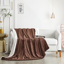 아기 범퍼 침대 가드 유아용 안전 매트 두꺼운 홈 이불 담요 신생아 잠자는 격자 무늬, 100x120cm, 커피 디