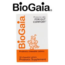 바이오가이아 유산균 BioGaia 락토바실러스 루테리 프로바이오틱스 츄어블 레몬 30타블렛