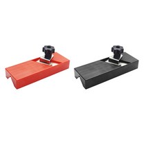 달자샵 목공 모서리 깎이 간편 부드러운 나무 코너 대패, 레드, 1Pcs