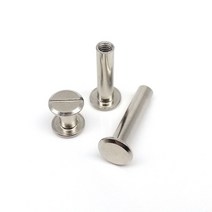 10pcs 골드 실버 블랙 M5x4-50mm 가죽 가방 벨트 스크랩북 앨범 계정 책 포스트 바인딩 나사 네일 리벳, [11] 5x30mm, 5x30mm+Silver