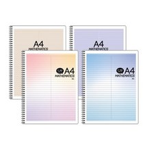 아이비스 A4 PP반반 좌철 노트 SP10456, 랜덤 발송, 5개입