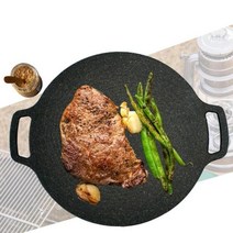 가재울산업 무쇠 인덕션 그리들36cm 캠핑 구이 판 삼겹살 고기불판 소고기 그릴 삼결살판 5697-5609756ea, gajae6526 본상품선택