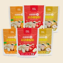 [손꼽쟁이] 과일친구들 옹알이 30g 3종 1+1세트 (총 6개), 옹알이3종 1+1세트