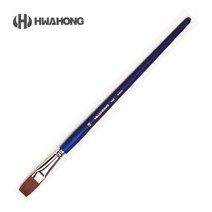 화홍 802F 유화붓 아크릴붓 낱자루, 16호